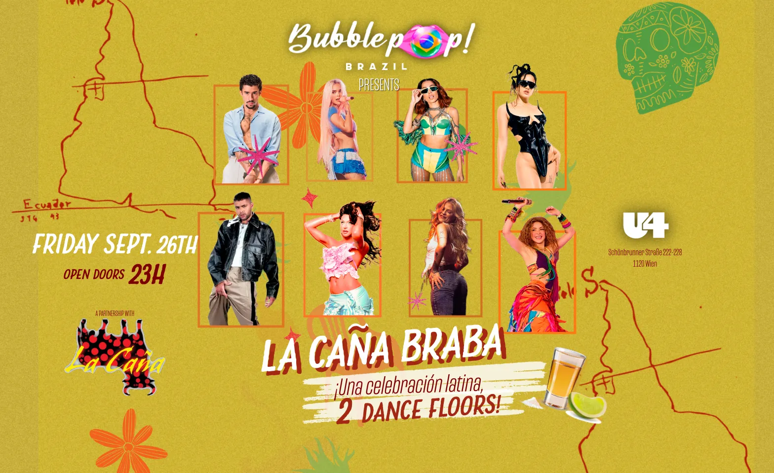 Event-Image for 'BUBBLEPOP! BRAZIL – LA CAÑA BRABA!'